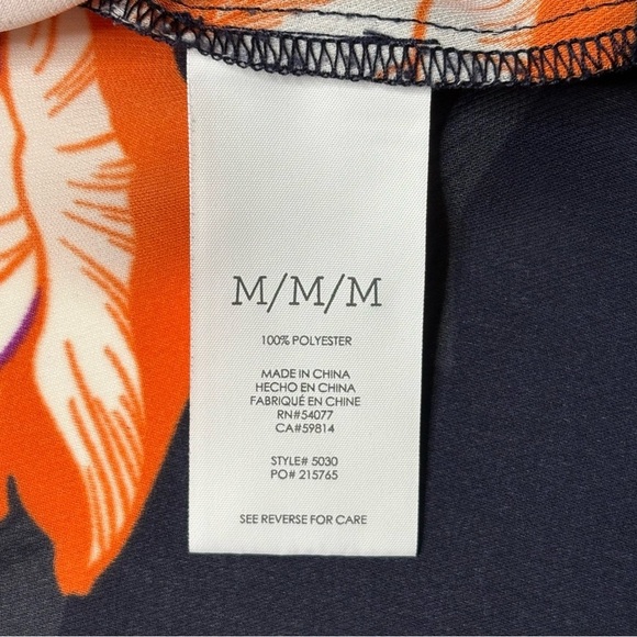 Cabi Floral Sleeveless Blossom Tiered Blouse Style 5030 Medium - Picture 12 of 13